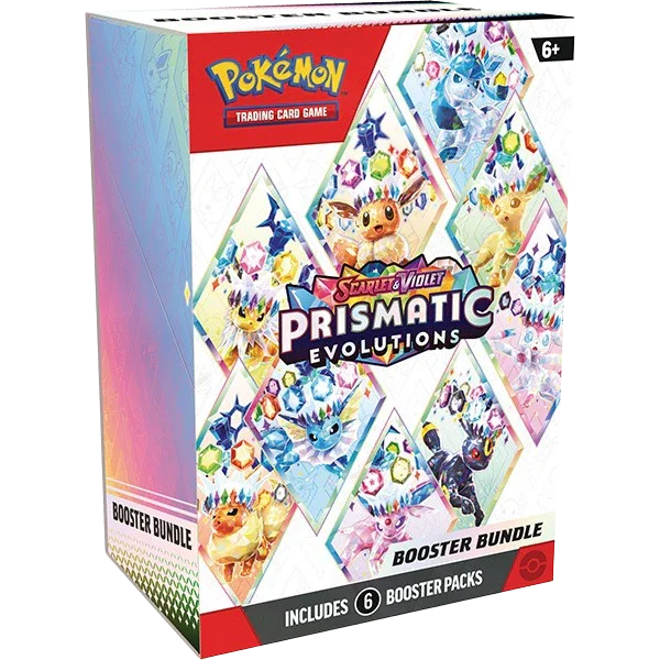Pokémon TCG: Scarlet & Violet—Prismatic Evolutions - Booster Bundle (6 Pakjes)