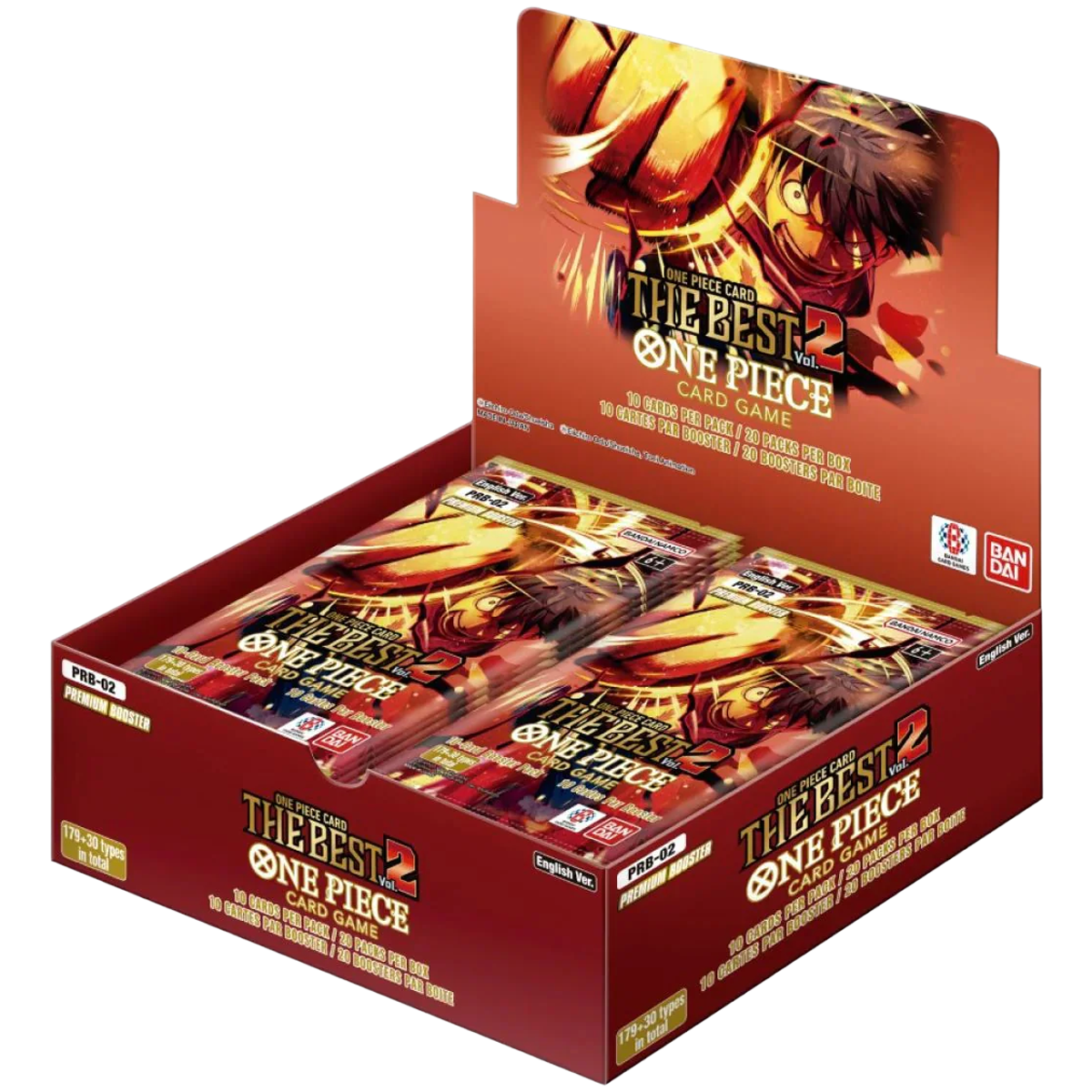 One Piece Card Game: Premium Booster - The Best Vol. 2 - Booster Box (PRB-02)